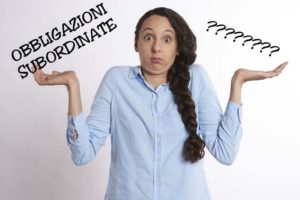 obbligazione subordinata